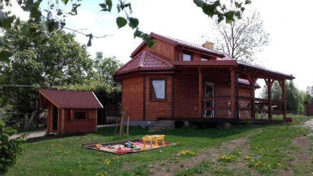 Domek Bialojany Exteriér fotografie